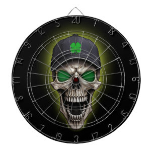 Lucky Skull Horror  Dartboard