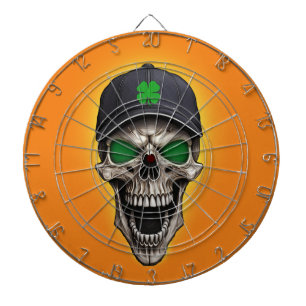 Lucky Skull Horror  Dartboard