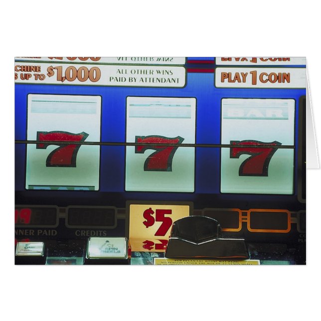 Lucky Slot Machine Winner (Front Horizontal)