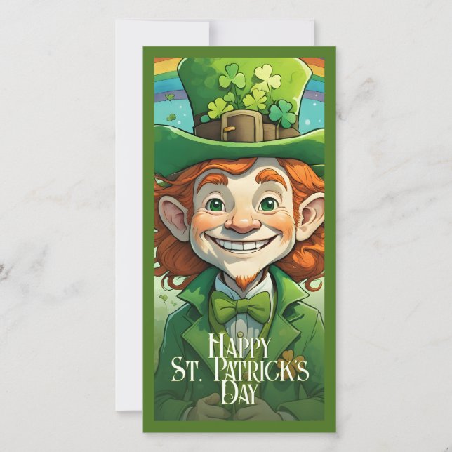 Lucky Smiles on St. Patrick’s Day (Front)