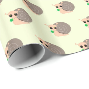 Lucky Snail Wrapping Paper