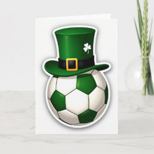 Lucky Soccer Fun Time Card