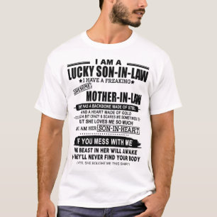 Lucky Son-In-Law Mother-In-Law T-Shirt