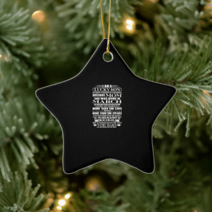 Lucky Son Raised By A Awesome Mum Gift For Mum Ceramic Tree Decoration