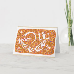 "Lucky Spirit" notecard