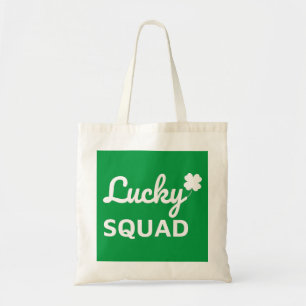 Lucky Squad St. Patrick's Day Tote Bag