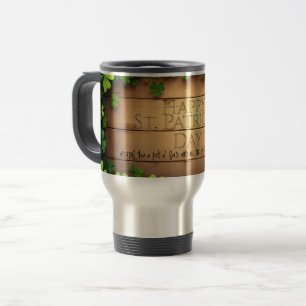 Lucky St. Patrick’s Day Wishes 🍀 Travel Mug
