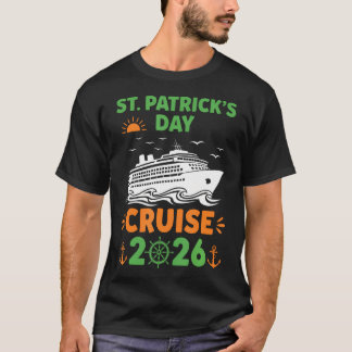 Lucky St Patrick's Day Cruise 2026 Irish Party She T-Shirt