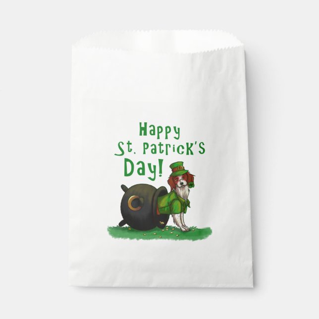Lucky St. Patrick's Day Dog Favour Bags (Front)