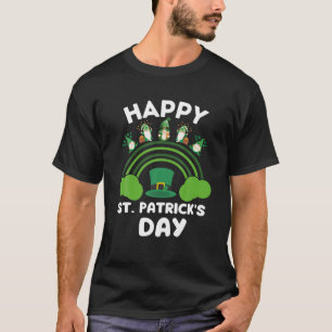 Lucky St.Patrick's Day Rainbow Cool Gnomes Patrick T-Shirt