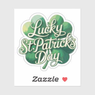 Lucky St. Patrick's Day Vintage Typography