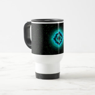 Lucky Star and Asterisk Travel Mug