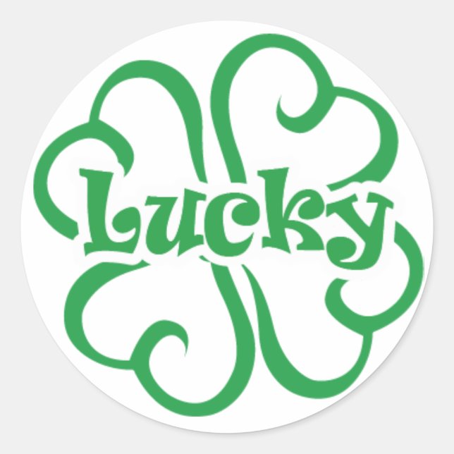 Lucky Sticker (Front)