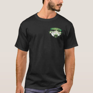 'Lucky Strikes' - Craigster Black T-Shirt