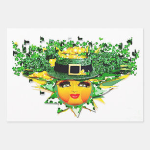 LUCKY SUN! WRAPPING PAPER SHEET