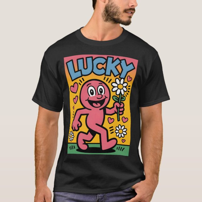Lucky. T-Shirt (Front)