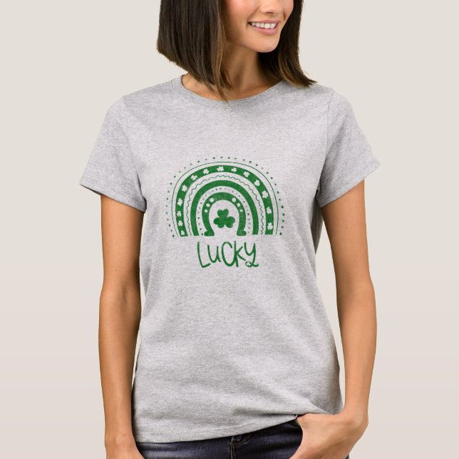 Lucky T-Shirt for St.Patrick's Day (Front)