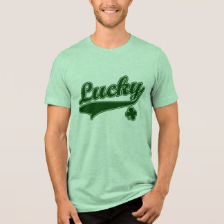 Lucky T-Shirt, Funny St. Patricks Day Tri-Blend Shirt