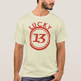 lucky t-shirts number 13