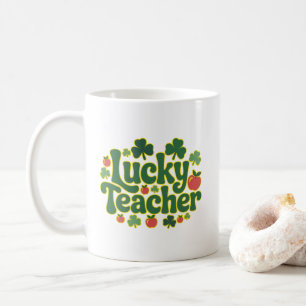 Lucky Teacher Fun Classroom St. Patrick’s Day Coffee Mug