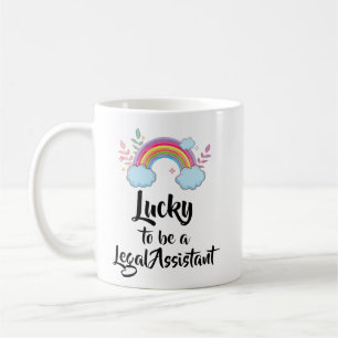 Lucky To Be A Legal Assistant Mug