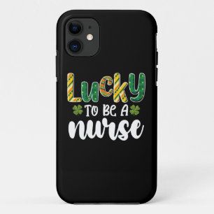 Lucky To Be A Nurse St Patrick's Day iPhone 11 Case