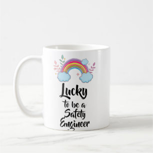 Lucky To Be A Safety Engineer Mug