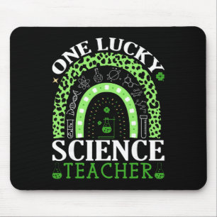 Lucky To Be A Science Teacher Chemistry St Patrick Mouse Mat
