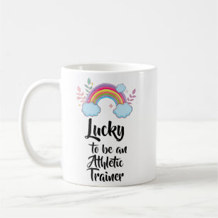Lucky To Be An Athletic Trainer Mug