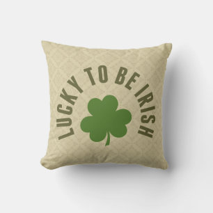 Lucky To Be Irish Reversible Cushion