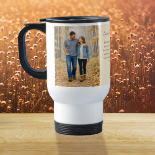 Lucky to Call You Dad Autumn Forest Father’s Day Travel Mug
