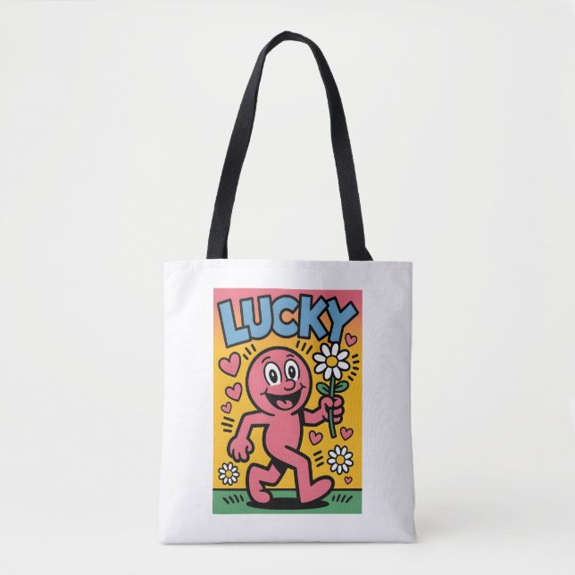 Lucky. Tote Bag (Front)
