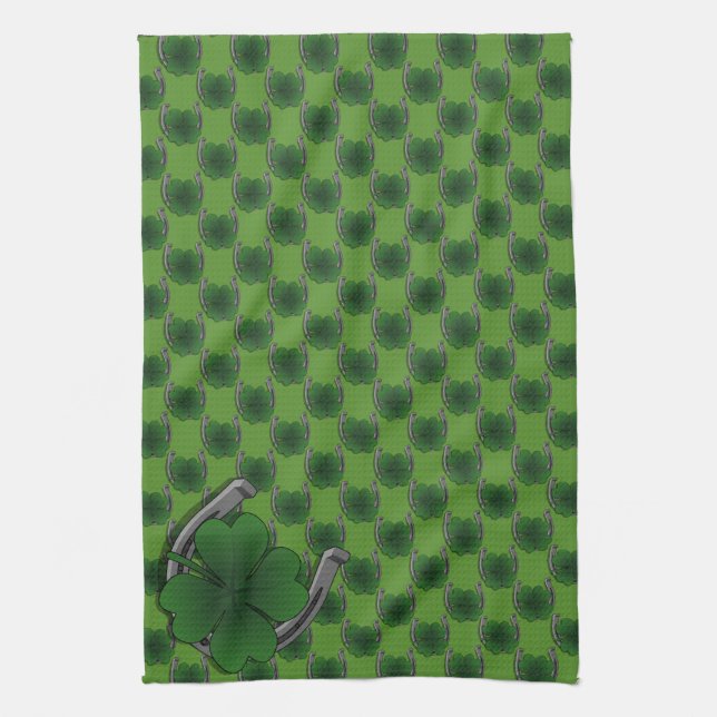 Lucky Towels St. Patrick's Tea Towels Customise (Vertical)