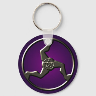 lucky-triskelion-key-chain key ring