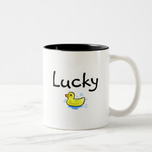 Lucky Two-Tone Coffee Mug