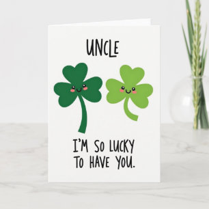 Lucky Uncle Card