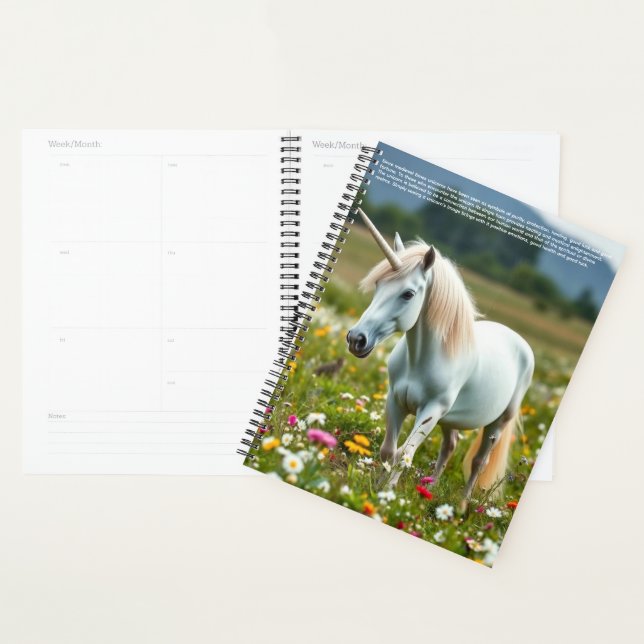 Lucky Unicorn Calendar Planner (Display)