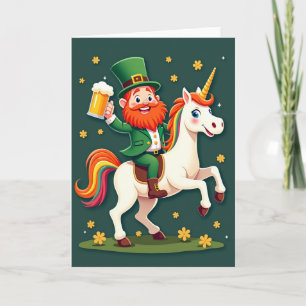 Lucky Unicorn Celebration Card