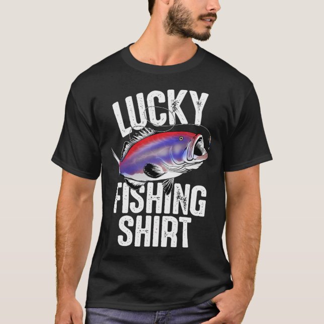 Lucky US Grouper Fishing Shirt (Front)