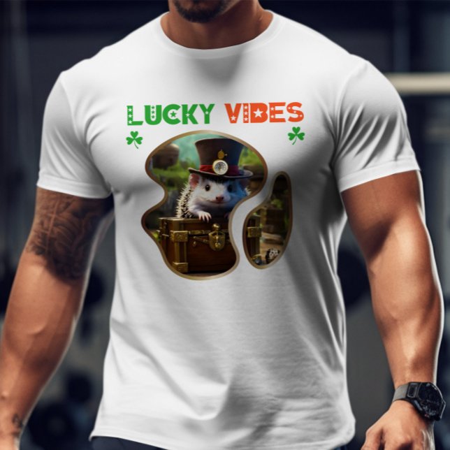 Lucky Vibes - Irish Poetry Slam T-Shirt (Creator Uploaded)