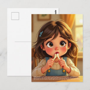 Lucky Wishbone Postcard