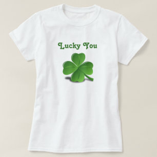 “Lucky You” Shamrock St. Patrick's Day T-Shirt