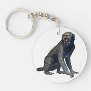 Lucky Zodiac Monkey keychain