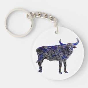 Lucky Zodiac Ox keychain