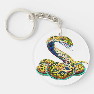 Lucky Zodiac Serpent keychain