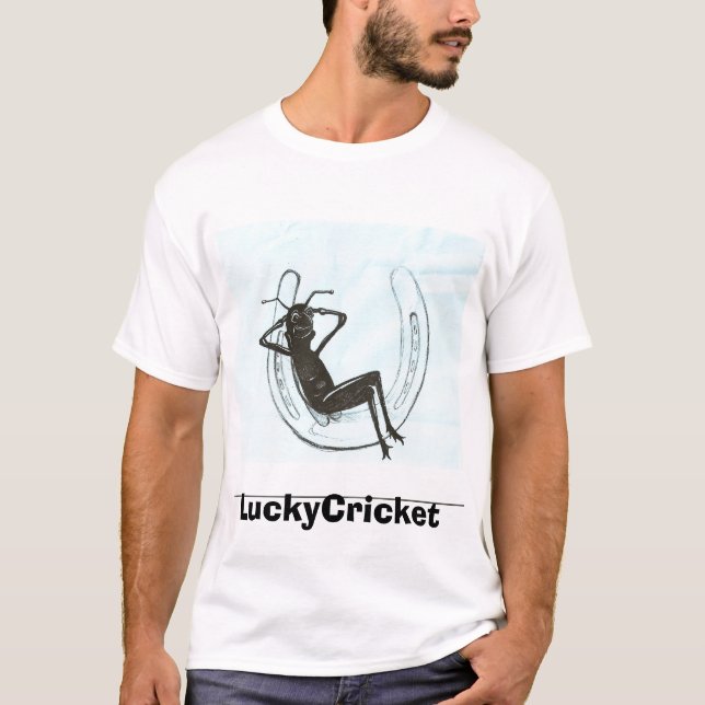 LuckyCricket tm T-Shirt (Front)