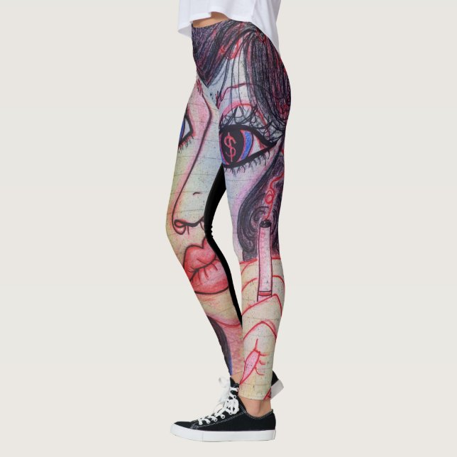 LuckyPen Art Leggings (Left)