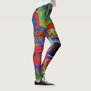 LuckyPen Art Leggings