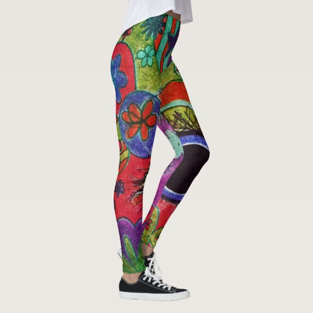 LuckyPen Art Leggings (Right)