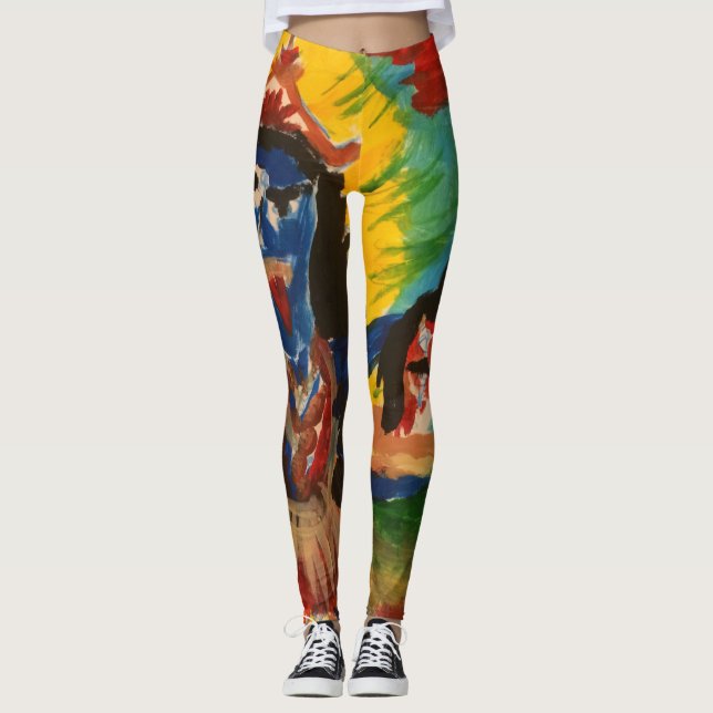 LuckyPen Art Leggings (Front)
